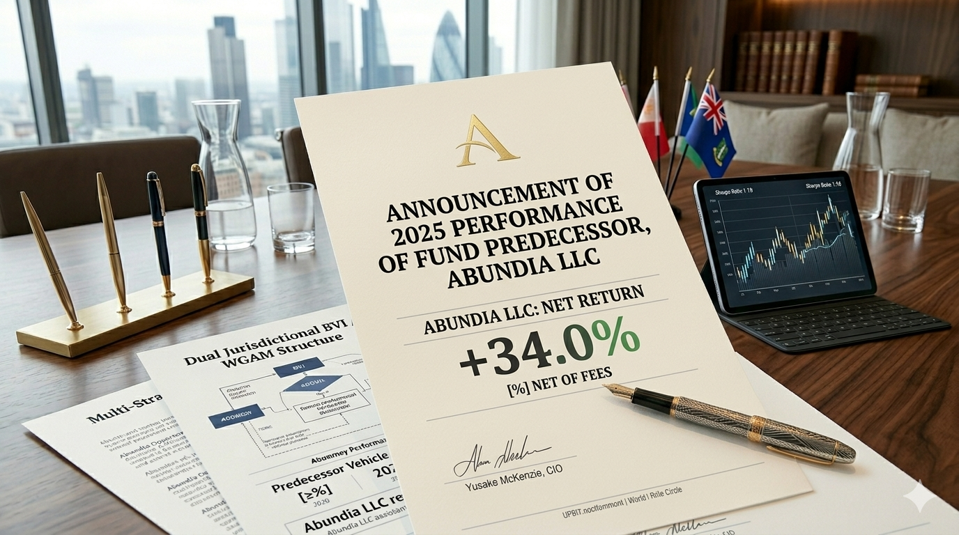 Abundia Announces Strong 2025 Performance of Predecessor Vehicle, Abundia LLC